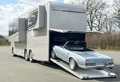 Camper 'Vario Perfect 1200 QS Platinum' built on a Mercedes base