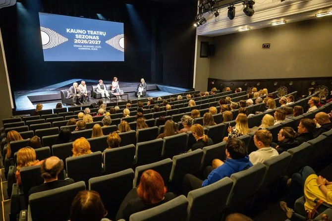 Photo by Teodoras Biliūnas / BNS / Presentation of the new season of Kaunas theaters