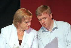Kazimira Prunskienė and Ramūnas Karbauskis