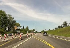 Automagistralės A1 remontas ties Kaunu