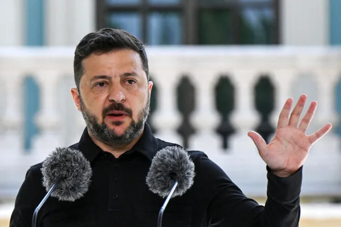 Volodymyr Zelensky / AFP