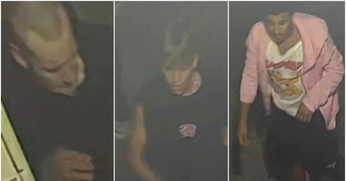 Police announce search: gang beat one at the intersection