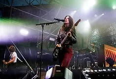 Wolf Alice performed on the Lukiškės Prison 2.0 stage