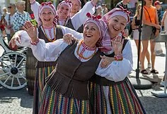 Žolinės šventė „Močiučių rezidencijoje“ Palangoje
