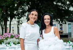 Dîner en Blanc at Kudirka Square