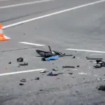 Motorcyclist crashed on the "Via Baltica" highway – woman taken to hospital