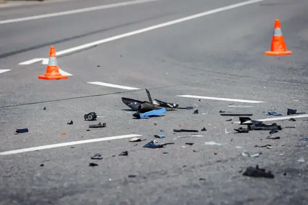 Motorcyclist crashed on the "Via Baltica" highway – woman taken to hospital