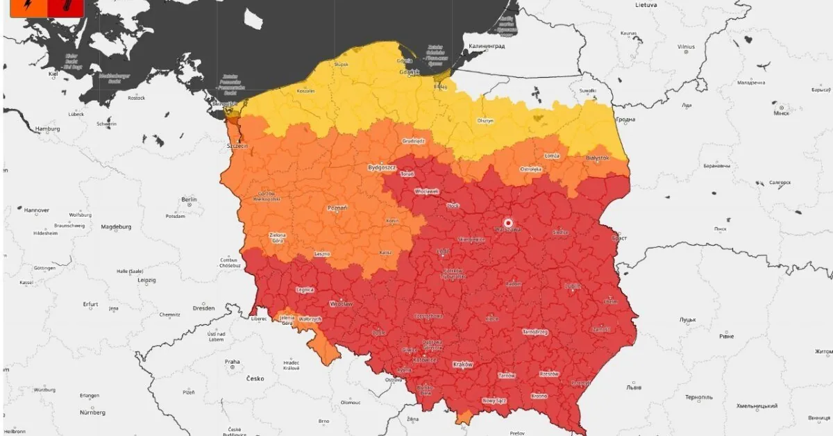 Poland is blushing: Next to Lithuania – highest level warnings for extremely high temperatures