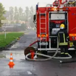 Firefighter injured in conflict in Biržai