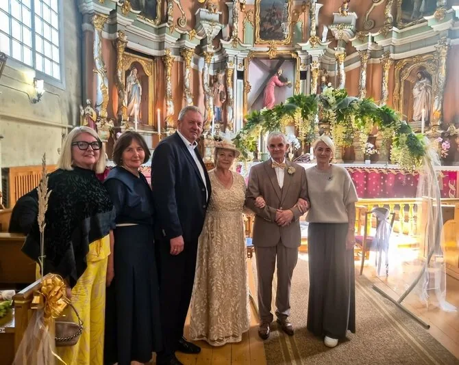 Personal album photo/Birutė and Romualdas celebrated their golden wedding anniversary