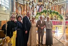 Birutė and Romualdas celebrated their golden wedding anniversary