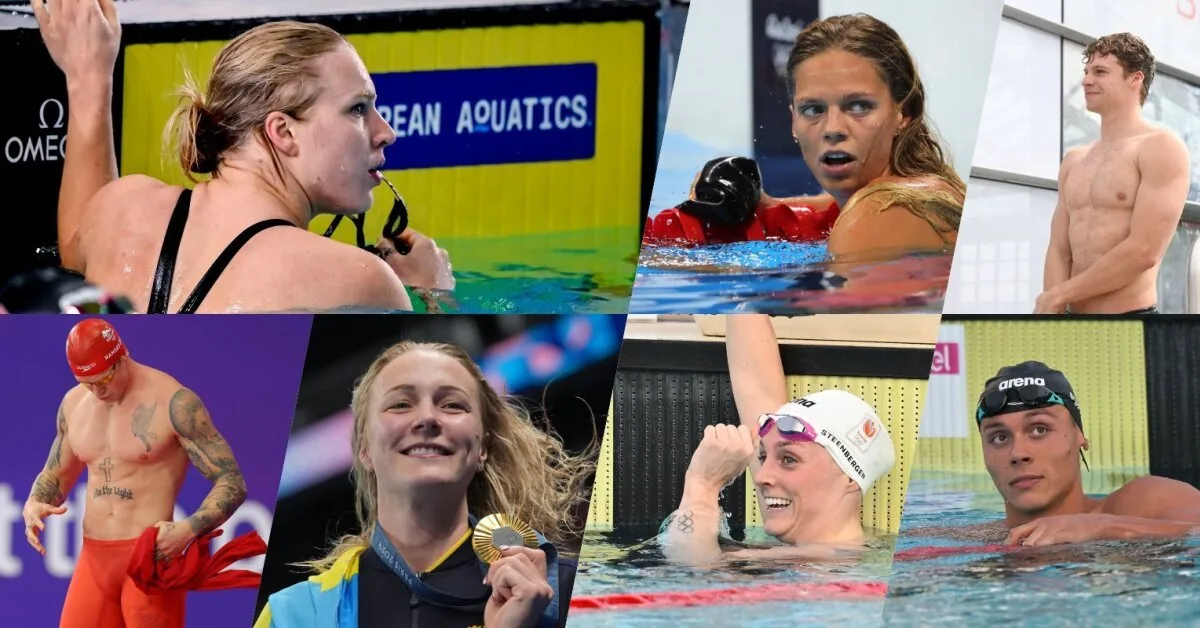 Seven swimming stars – seven intrigues in Paris