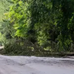 Why didn't Vilnius residents receive a phone alert about the approaching storm?