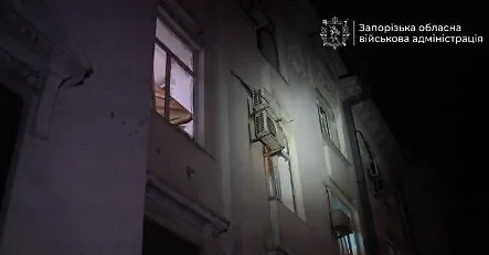Russia struck a children's hospital in Zaporizhzhia