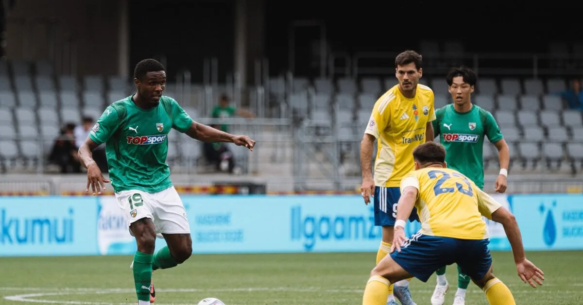 "Kauno Žalgiris" got stuck – again failed to overcome the Vilnius district team at home