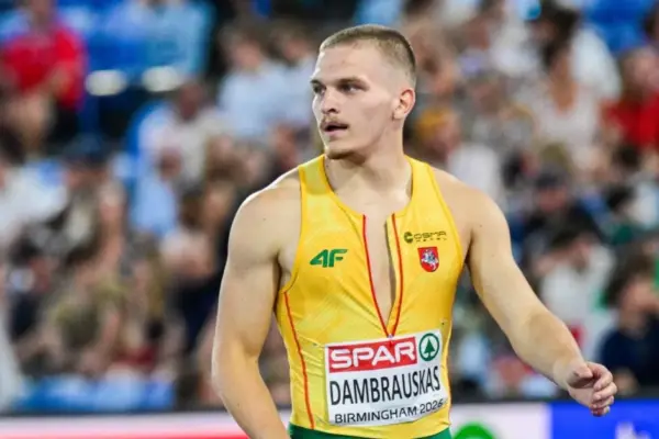 Adas Dambrauskas, who debuted at the European Championship, took 15th place