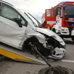 Friday accident on the Vilnius–Panevėžys route: one car flew off the highway