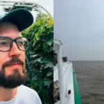 Romas Zabarauskas and his husband got stuck on a storm-battered boat in the Curonian Lagoon – what the passengers did will not be forgotten for a long time