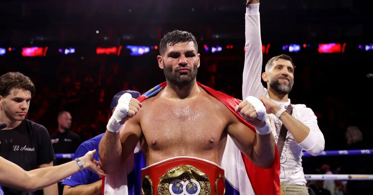 Croatian Hrgović became the world heavyweight champion: sent the British talent off on a stretcher
