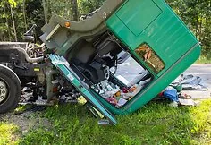 Accident near Nemenčinė