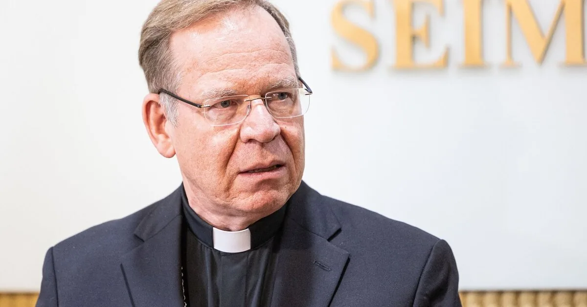 Archbishop of Vilnius says he spoke with one of the victims in the case of a priest accused of pedophilia
