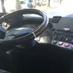 Ticket inspector injured on a bus in Klaipėda