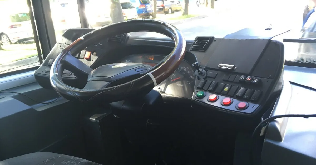 Ticket inspector injured on a bus in Klaipėda