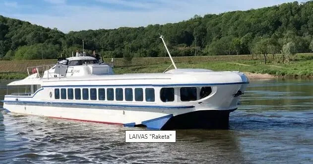 The ship "Raketa" will not sail to Nida this year