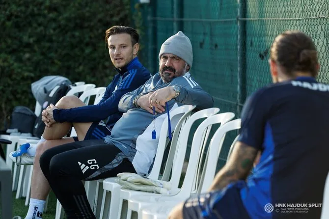 'Hajduk' club photo/Ivan Rakitić, Gennaro Gattuso