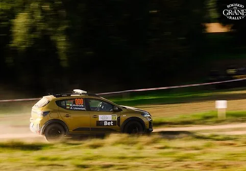 „Rokiškio Grand Rally 2026“ antroji diena