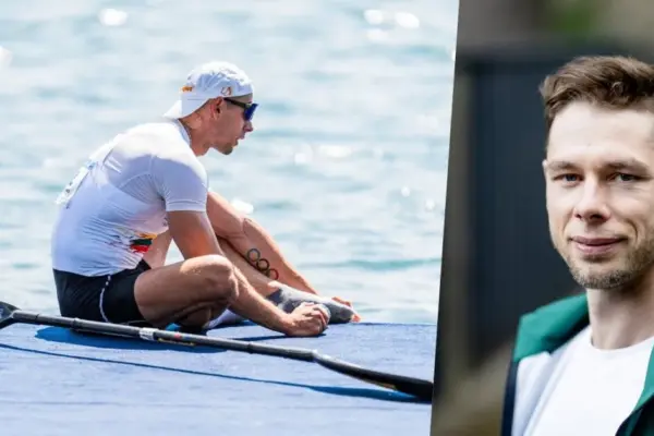 Lithuanian Olympic star had to get out of the kayak: "I exercised borrowing time"