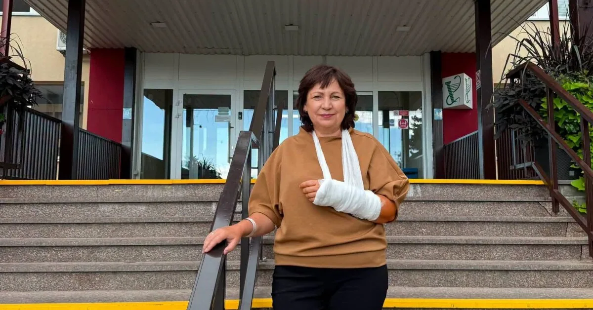 Jūratė Zailskienė suffered an injury: surgery was required
