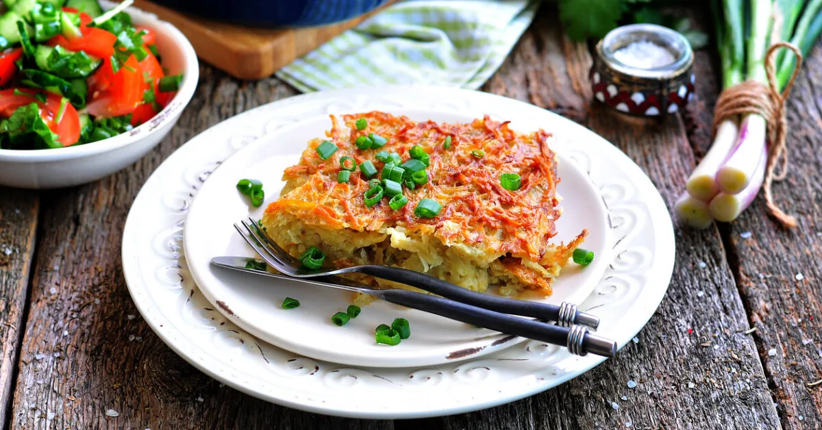 Perfect lunch: Regina revealed the recipe for baking the perfect homemade kugel