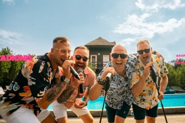 „Group 2“ and „Patrols“ joined forces and invite you to celebrate: in a cheerful video – also well-known friends
