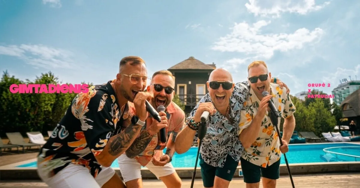 „Group 2“ and „Patrols“ joined forces and invite you to celebrate: in a cheerful video – also well-known friends