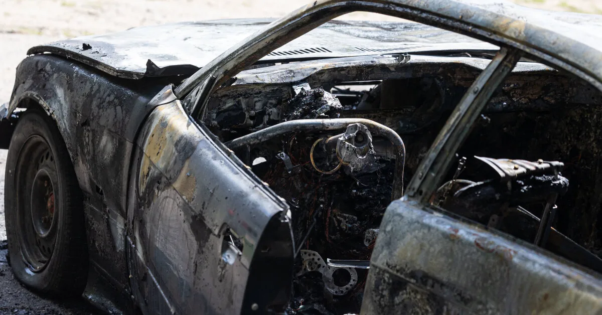Six cars burned in Kaunas