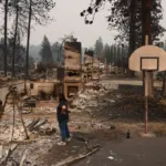 In the northwestern USA, a man suspected of arson has been detained amid forest fires