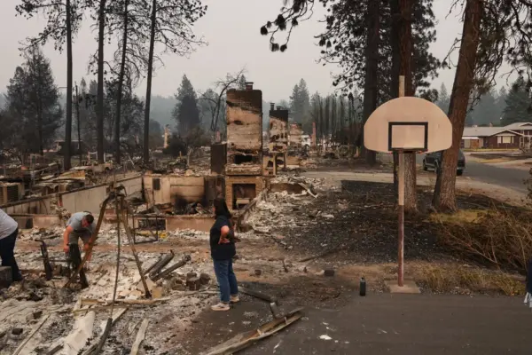 In the northwestern USA, a man suspected of arson has been detained amid forest fires