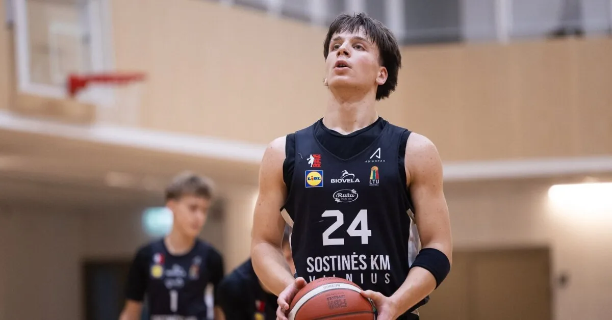 15-year-old MKL award winner tested his skills against NCAA students: "I want to represent Lithuania"