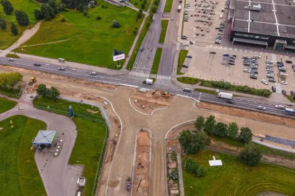 Nuo rugpjūčio 10 dienos keisis eismas Vakarinės gatvės atkarpoje