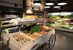 The new format 'Ogmios City' store 'Assorti by Livin' has brought together the largest assortment of healthy and gourmet products in Lithuania under one roof