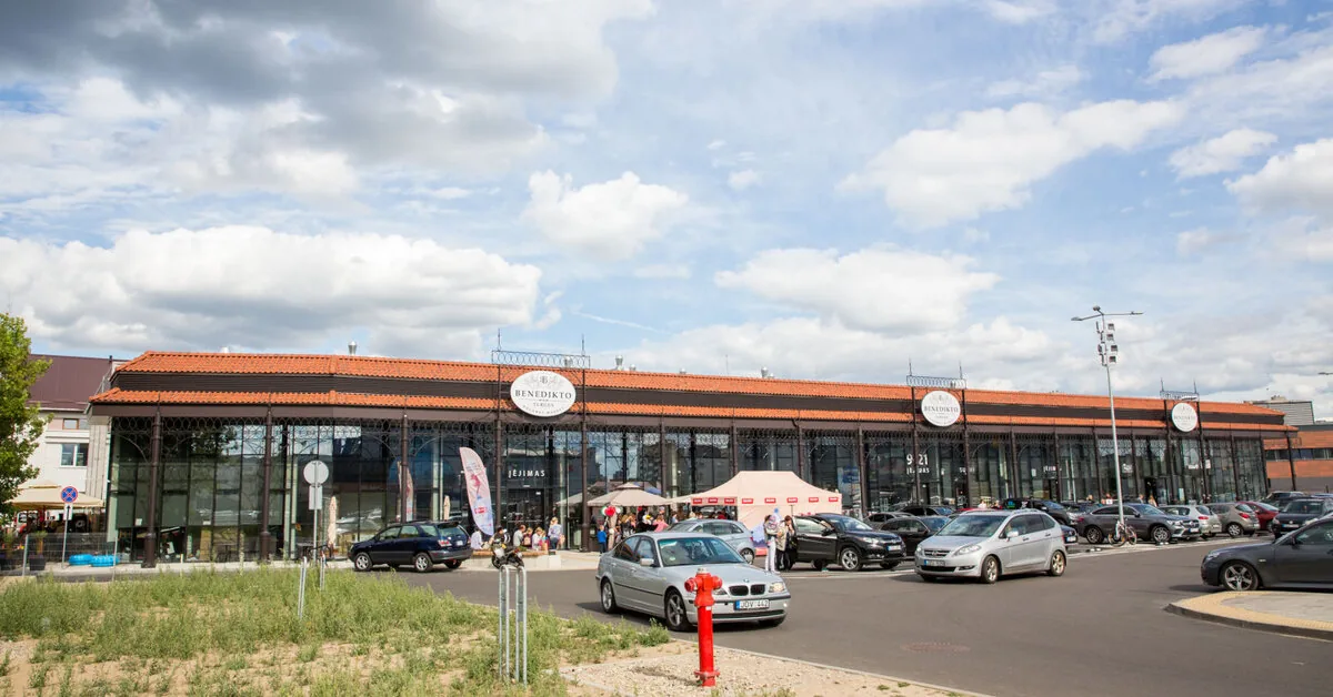 "Benediktas Market" is closing in Vilnius