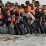 "Record" in the English Channel – 230 migrants in one rubber boat