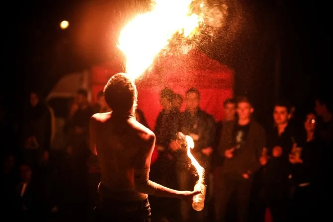 Fire show