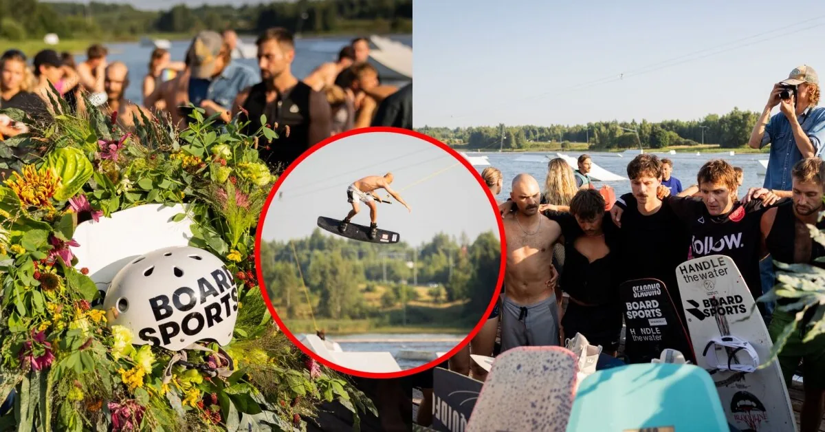 Friends of the late Motiejus Lisauskas united for an important event: the "water family" – together on the boards