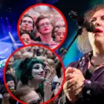 Thunder of thunder in Mountain Park – a crowd of fans went wild here for the first time at the legendary band "The Cure" concert