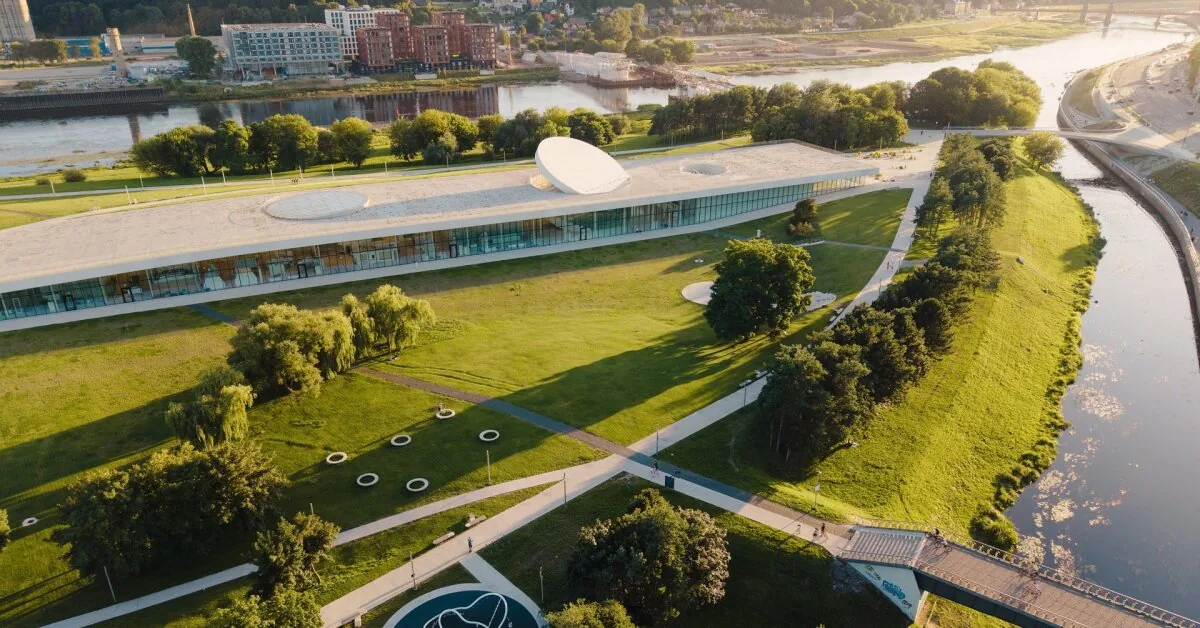 Commemoration of the Baltic Way in Kaunas: a concert awaits on the roof of the "Science Island"