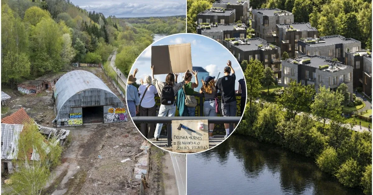 It was a mess, new houses are rising: some Vilnius residents call these constructions barbaric