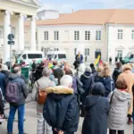 A protest against racism and hatred towards migrants will take place in Vilnius