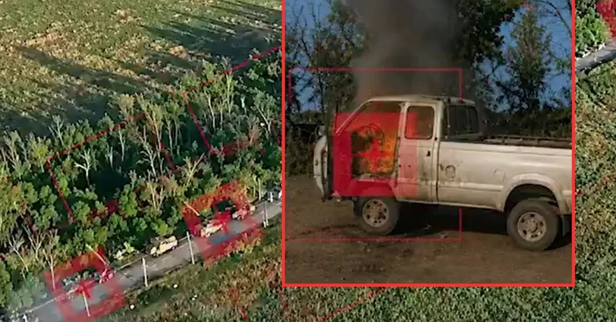 "Azov" soldiers showed how they burned a Russian military convoy: "Run away, occupiers"